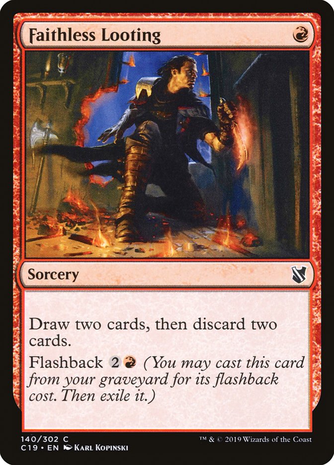 Pillage du butin [Commander 2019]