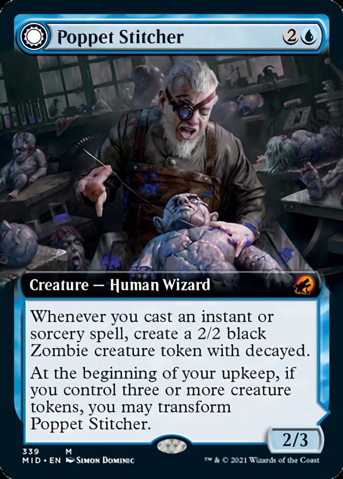 Couturière de marionnettes // Fabrique de marionnettes (Extended Art) [Innistrad: Chasse de minuit]