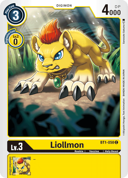 Liollmon [BT1-050] [Special Booster de Lanzamiento Ver.1.0]