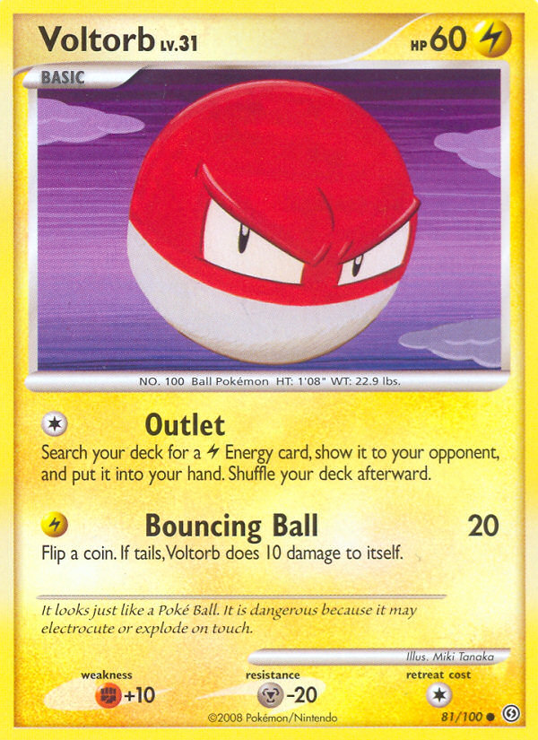 Voltorb (81/100) [Diamante & Perla: Frente Tormenta]