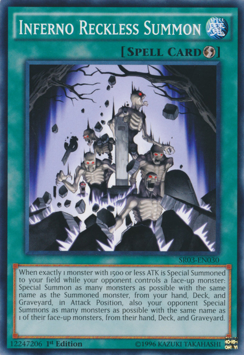Invocation Infernale Inconsidérée [SR03-FR030] Commune