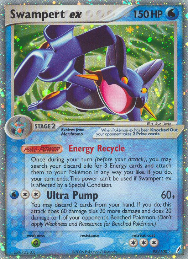 Laggron ex (98/100) [EX: Gardiens du Pouvoir]