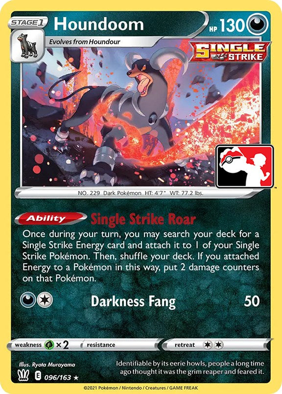 Houndoom (096/163) [Serie Uno de Paquetes de Premios]
