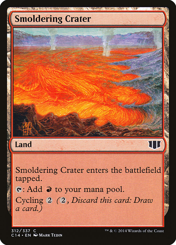 Cratère incandescent [Commander 2014]