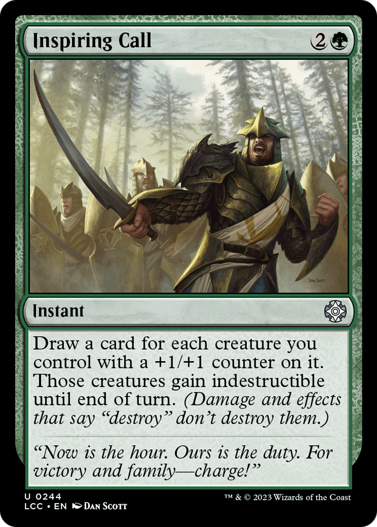 Appel inspirant [Commander : Les cavernes oubliées d'Ixalan]