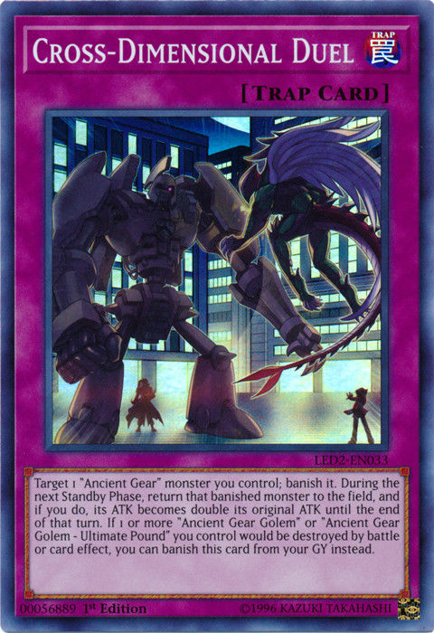 Duelo Interdimensional [LED2-EN033] Súper Rara