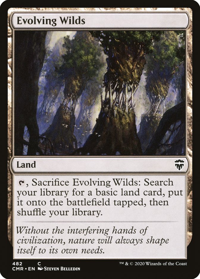 Tierras salvajes en evolución [Commander Legends]