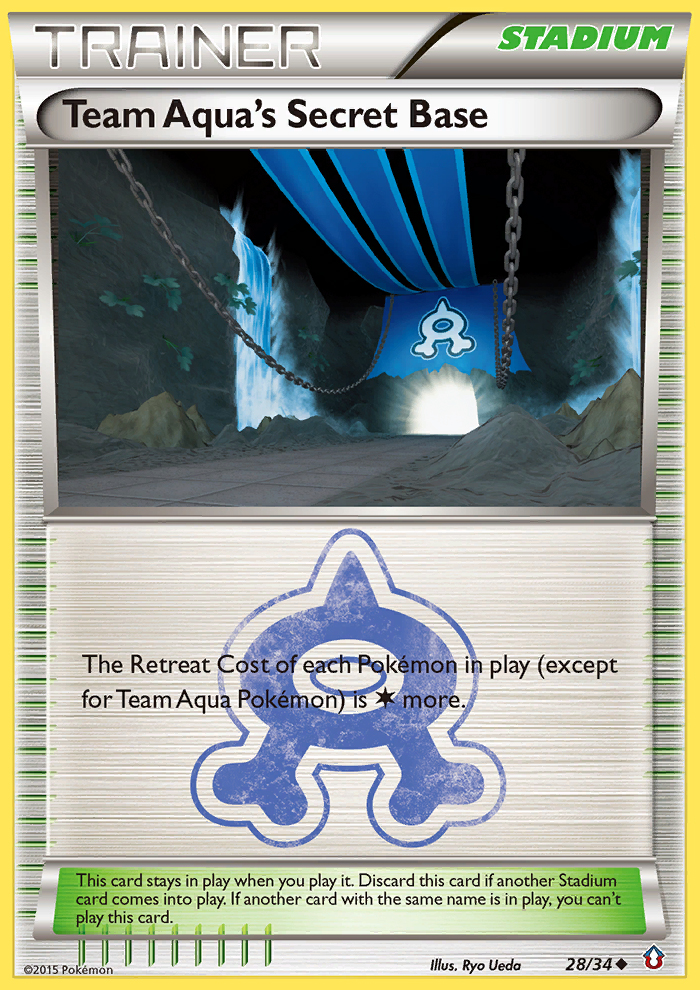 Base Secrète de la Team Aqua (28/34) [XY: Crise Double]