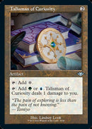 Talisman de curiosité (gravé à l'aluminium rétro) [Horizons du modern]