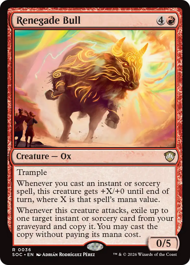 Bœuf renégat [Commander : Les Mystères de Strixhaven]