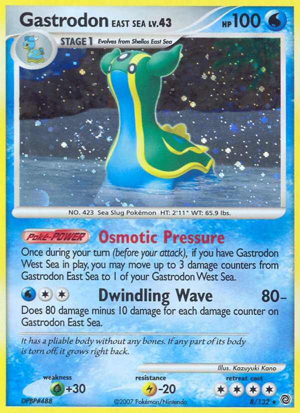 Gastrodon Mar del Este (8/132) [Diamante & Perla: Tesoros Secretos]