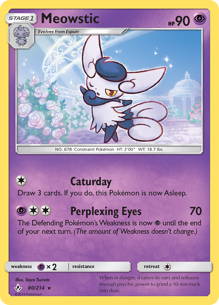 Meowstic (80/214) [Sol y Luna: Lazos Inquebrantables]