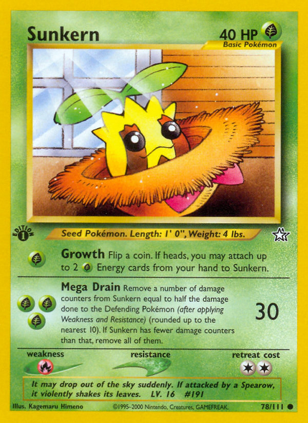 Sunkern (78/111) [Neo Genesis 1ª edición]