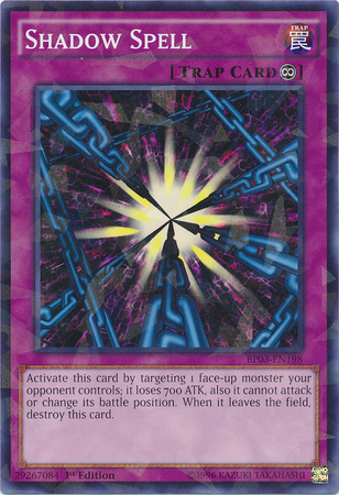 Hechizo de Sombra [BP03-EN198] Rara Shatterfoil