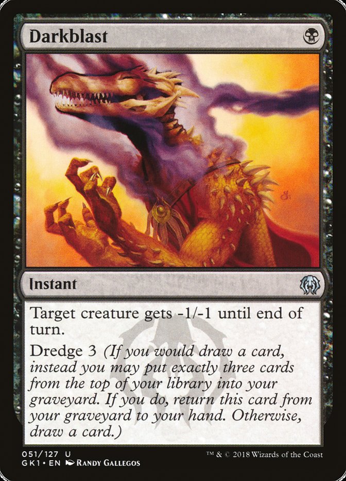Souffle noir [Kit de guilde Guildes de Ravnica]