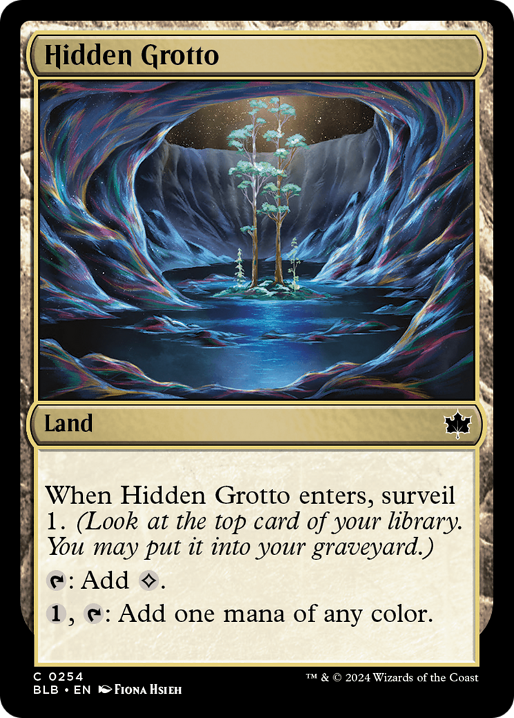 Grotte cachée [Bloomburrow]