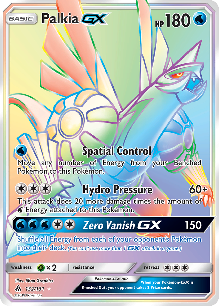 Palkia GX (132/131) [Soleil et Lune : Lumière Interdite]