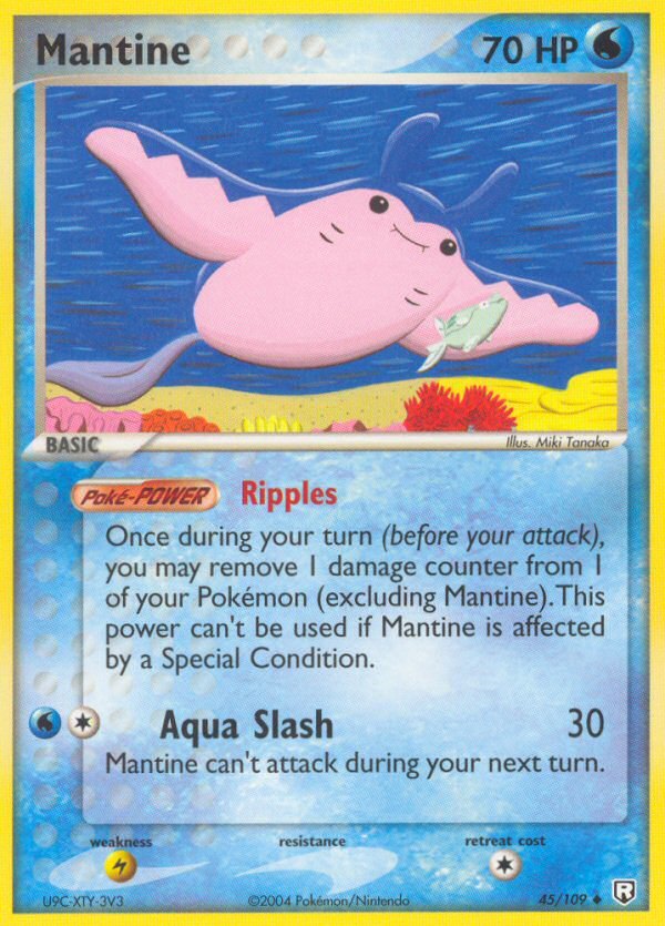 Mantine (45/109) [EX : Retour de la Team Rocket]