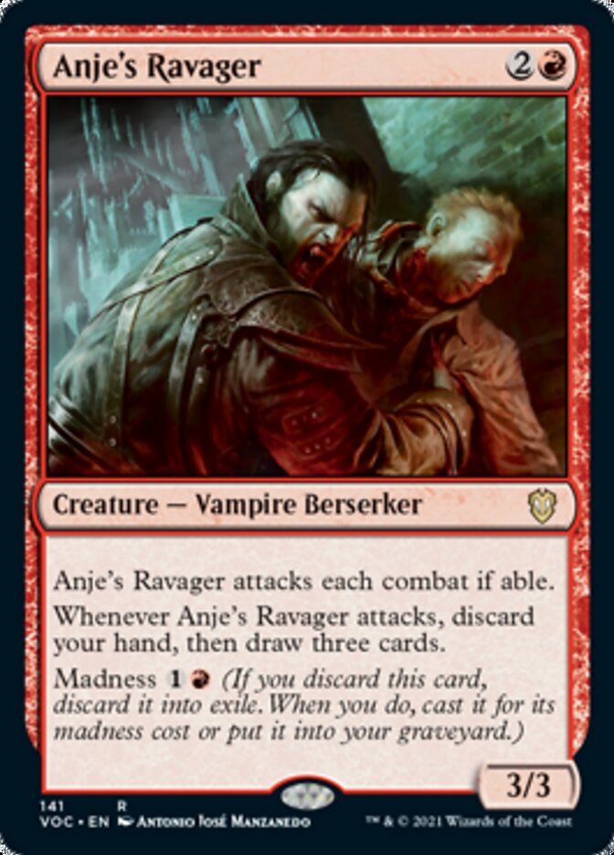 Ravager d'Anje [Innistrad: Commander Chasse de minuit]