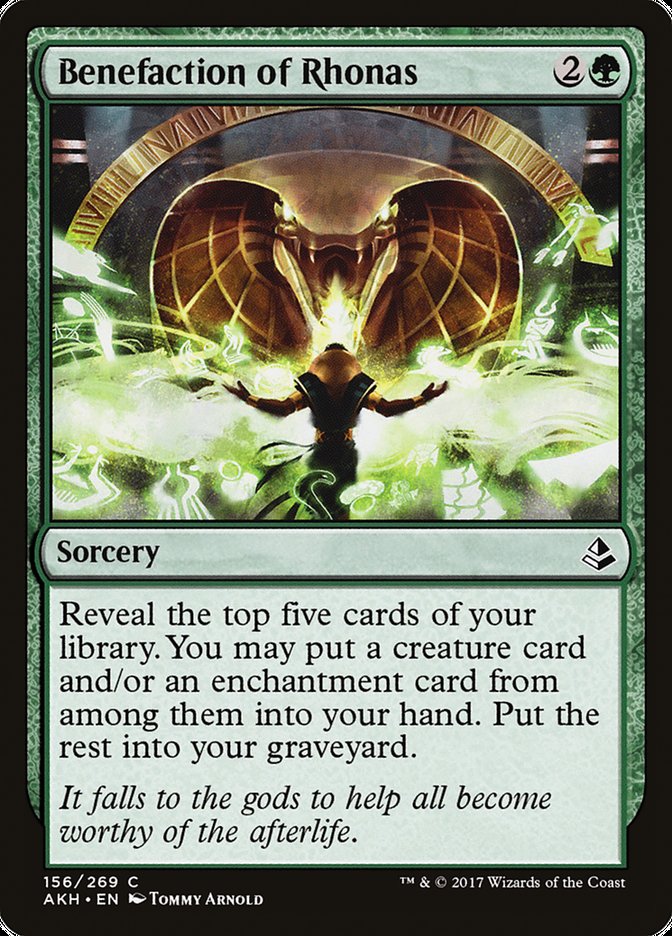 Benefacción de Rhonas [Amonkhet]