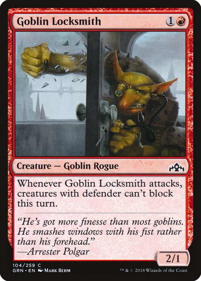 Serrurier gobelin [Guildes de Ravnica]