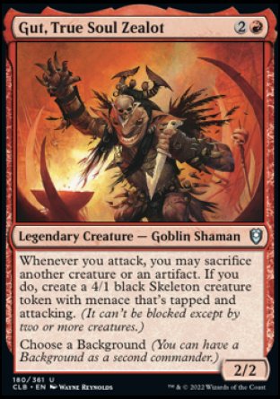 Gut, zélatrice vraie âme [Commander Legends : Battle for Baldur's Gate]