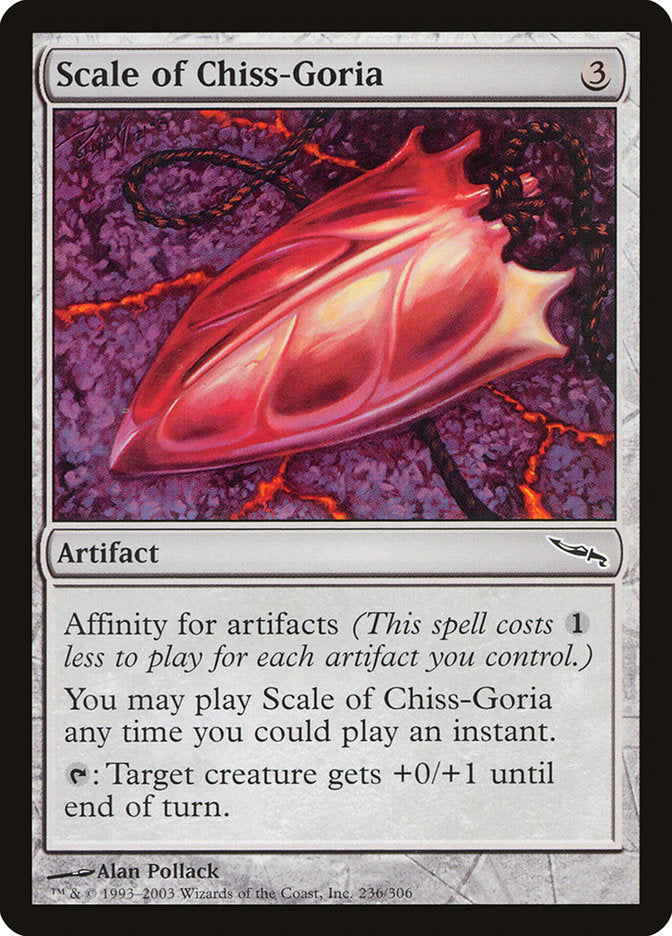 Écaille de Chiss-Goria [Mirrodin]