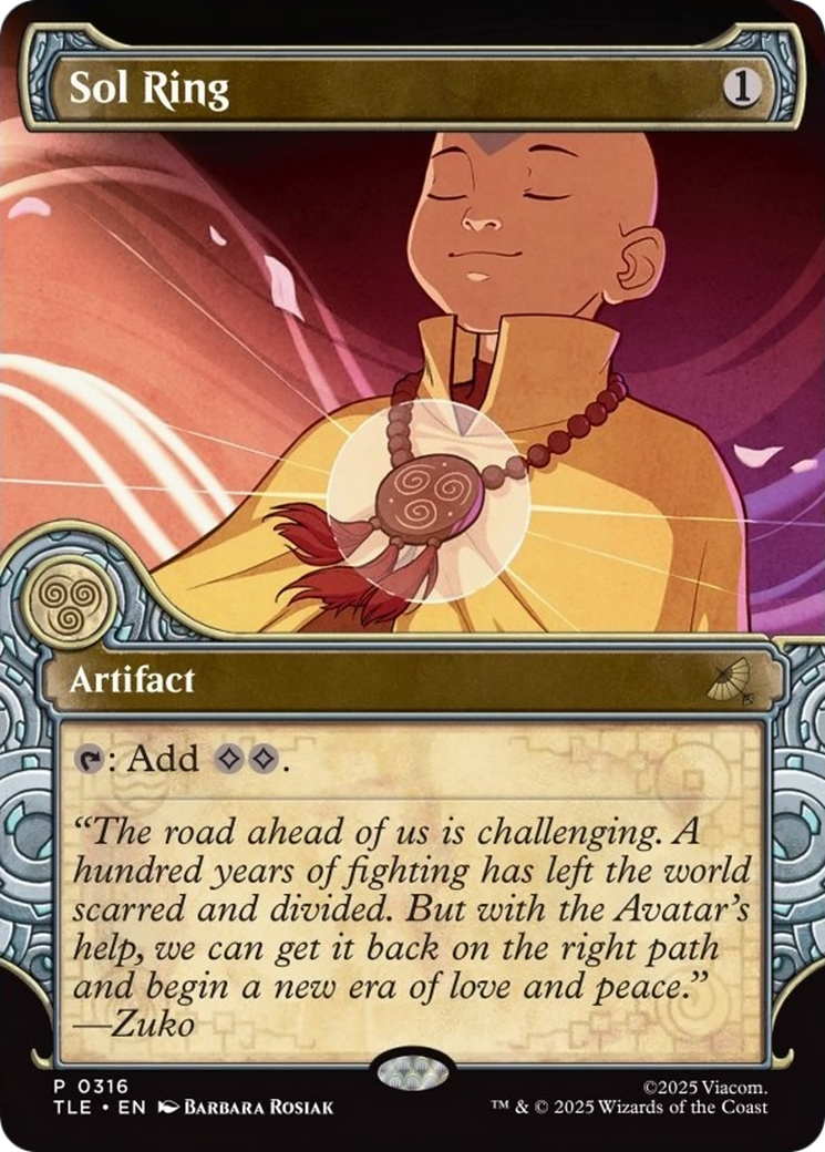 Anneau solaire (présentoir) [Avatar : Le dernier maître de l'air : Éternel-Légal]