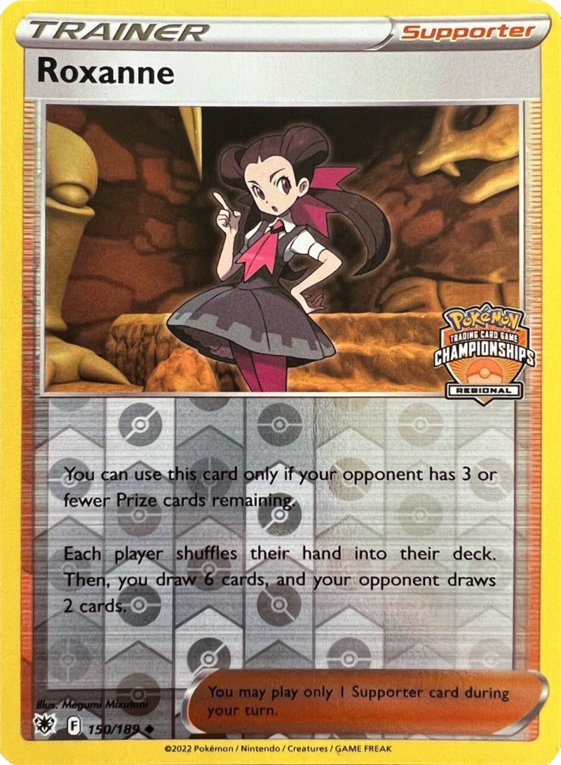 Roxanne (150/189) (Campeonatos Regionales) [Espada y Escudo: Resplandor Astral]