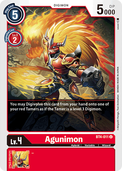 Agunimon [BT4-011] [Gran Leyenda]