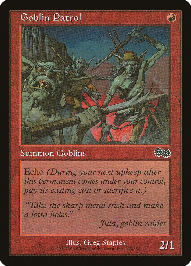 Patrouille de gobelins [Saga d'Urza]
