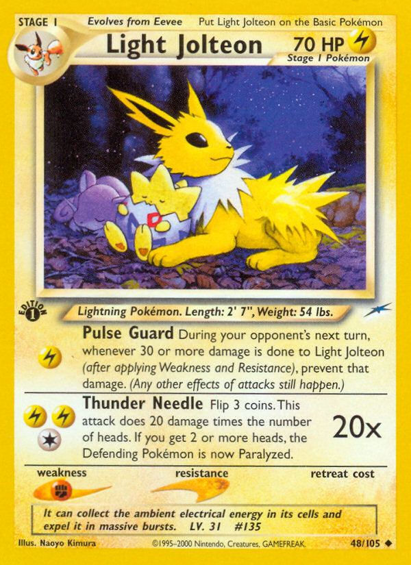 Voltali lumineux (48/105) [Neo Destiny Édition 1]