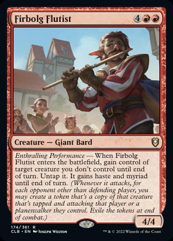 Flûtiste firbolg [Commander Legends : Battle for Baldur's Gate]