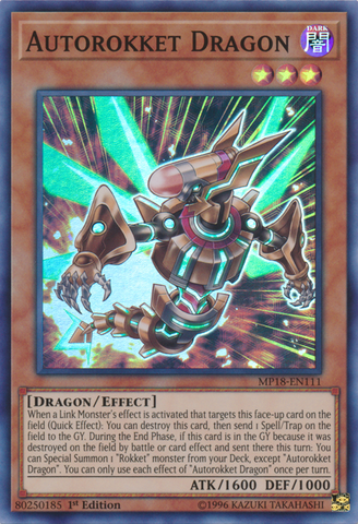 Dragón Autorokket [MP18-SP111] Super Rara