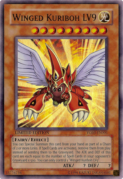 Kuriboh Ailé LV9 [YG03-FR001] Ultra Rare