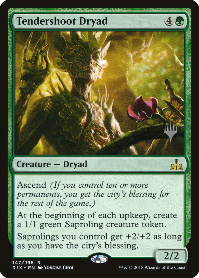 Dryade lanceverge (Lot promotionnel) [Promos Les combattants d'Ixalan]
