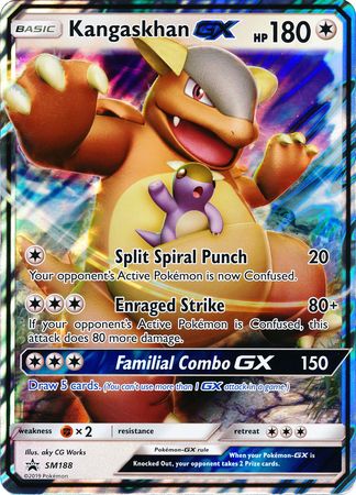 Kangourex GX (SM188) (Carte Jumbo) [Soleil et Lune : Cartes promo Black Star]
