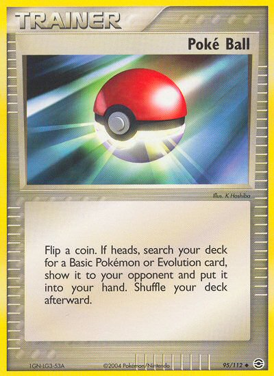 Poké Ball (95/112) [EX: Rouge Feu & Vert Feuille]