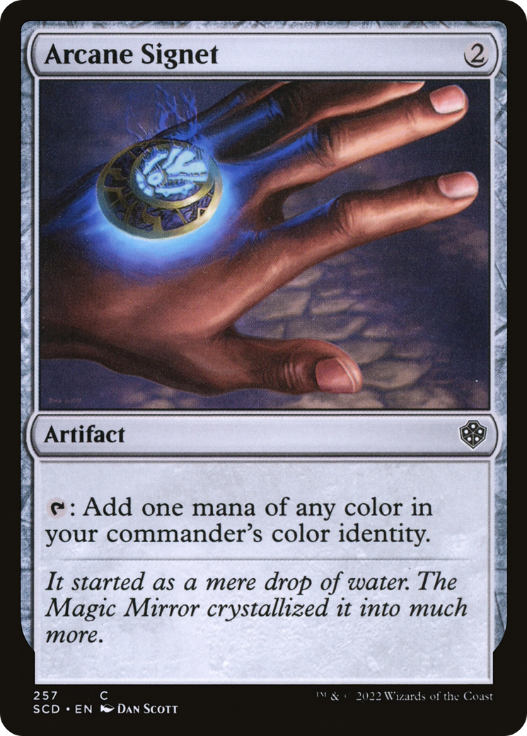 Sceau arcane [Decks de commandant pour débutants]