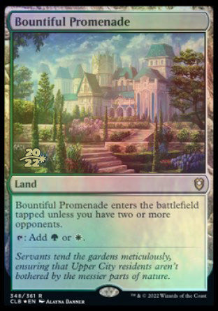 Promenade féconde [Commander Legends : Battle for Baldur's Gate Prerelease Promos]