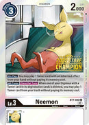 Neemon [BT7-080] (Store Champion 2022) [Promociones Next Adventure]