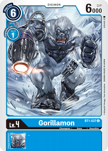 Gorillamon [BT1-037] [Lanzamiento de la Edición Especial de Mejora Ver.1.0]