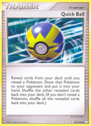 Rapide Ball (114/123) [Diamant et Perle : Trésors Mystérieux]
