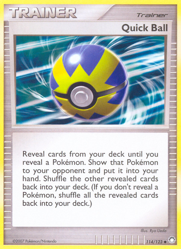 Rapide Ball (114/123) [Diamant et Perle : Trésors Mystérieux]