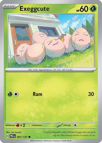 Exeggcute (001/131) [Escarlata y Púrpura: Evoluciones Prismáticas]