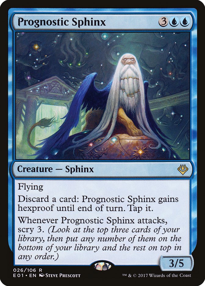 Sphinx prognostique [Archétype : Nicol Bolas]