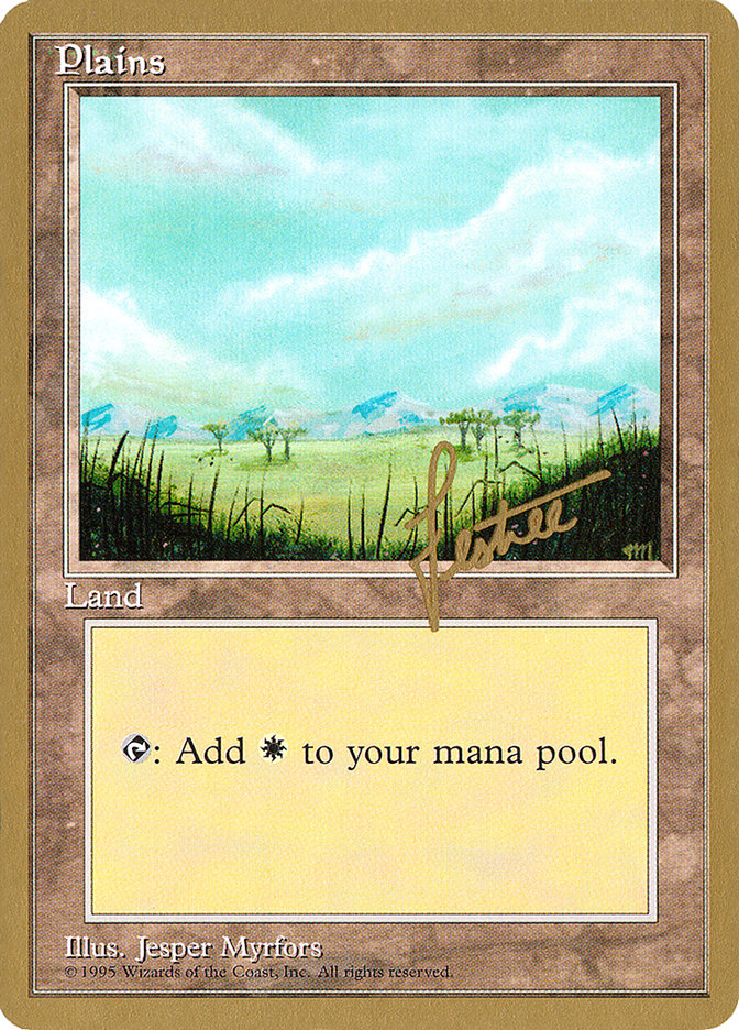 Llanuras (bl365) (Bertrand Lestree) [Pro Tour Collector Set]