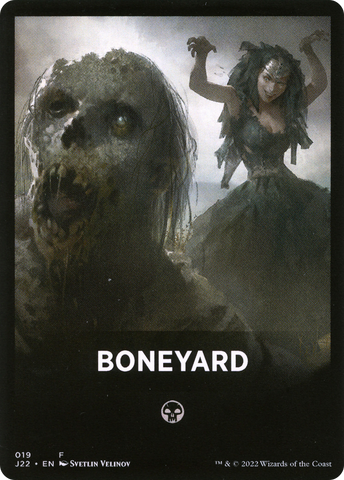 Carte de thème Boneyard [Cartes d'illustration Jumpstart 2022]