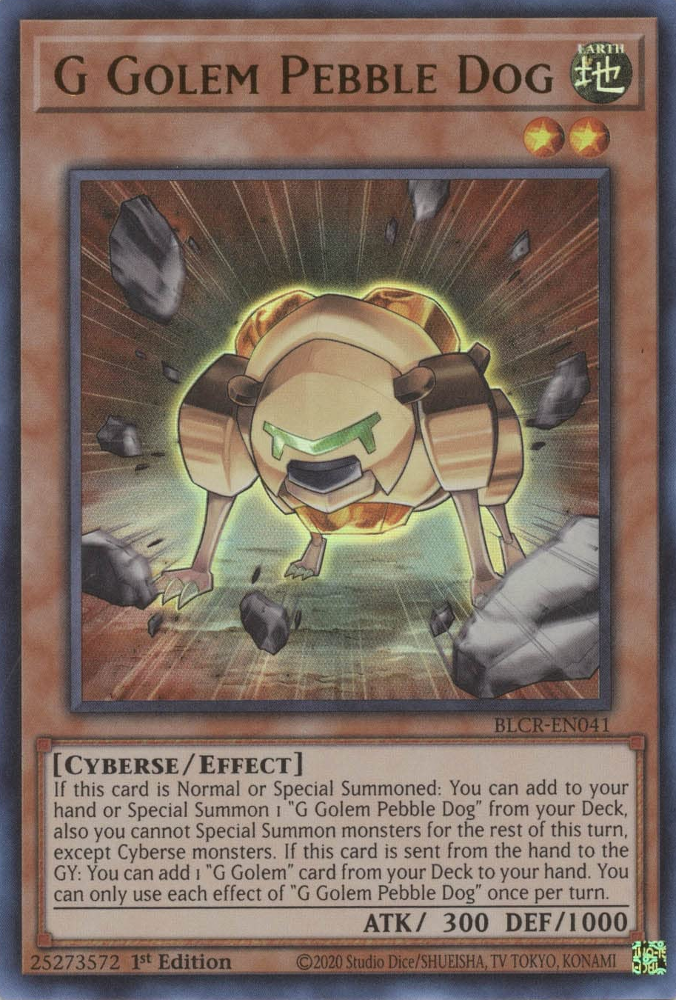 Golem G Caillouchien [BLCR-FR041] Ultra Rare