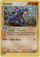 Armaldo (1/100) (Prerelease Promo) [EX: Tormenta de Arena]